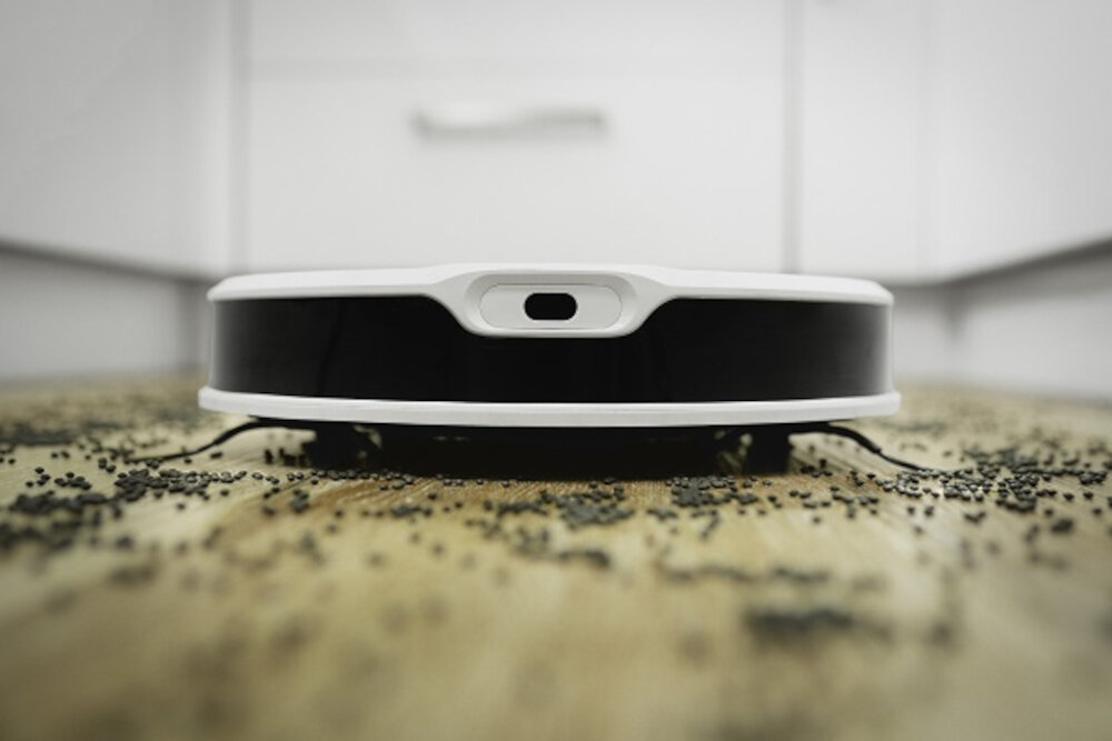 Robot sprzątający CONCEPT VR3350 2w1 Perfect Clean Laser głowica laserowa ochrona uszkodzenia niska wysokość kurz brud sprzątanie