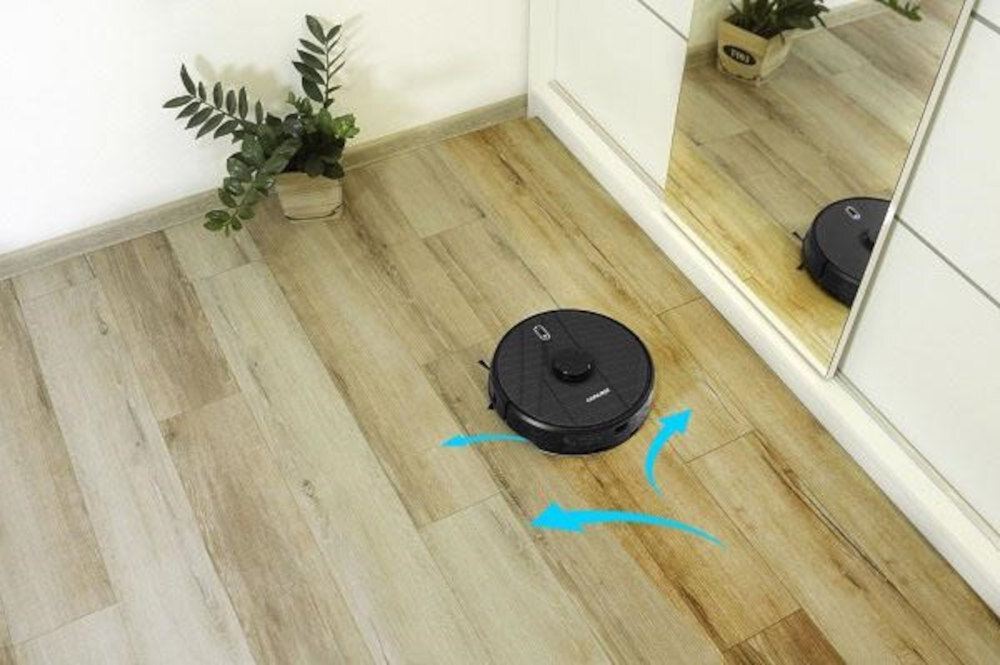 Robot sprzątający CONCEPT VR3400 2w1 Real Force Laser 3D nawigacja laserowa Triple Laser Beam 3D trzy czujniki