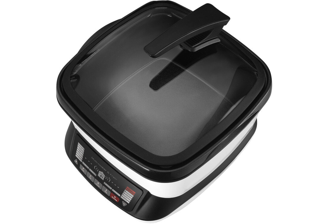 Air Fryer Frytkownica beztłuszczowa SENCOR SFR 9400WH z 18 gotowymi programami Bezpieczne użytkowanie Cool touch Pokrywka skutecznie odprowadza parę bezpieczeństwo i komfort pracy Możliwość mycia pokrywy w zmywarce