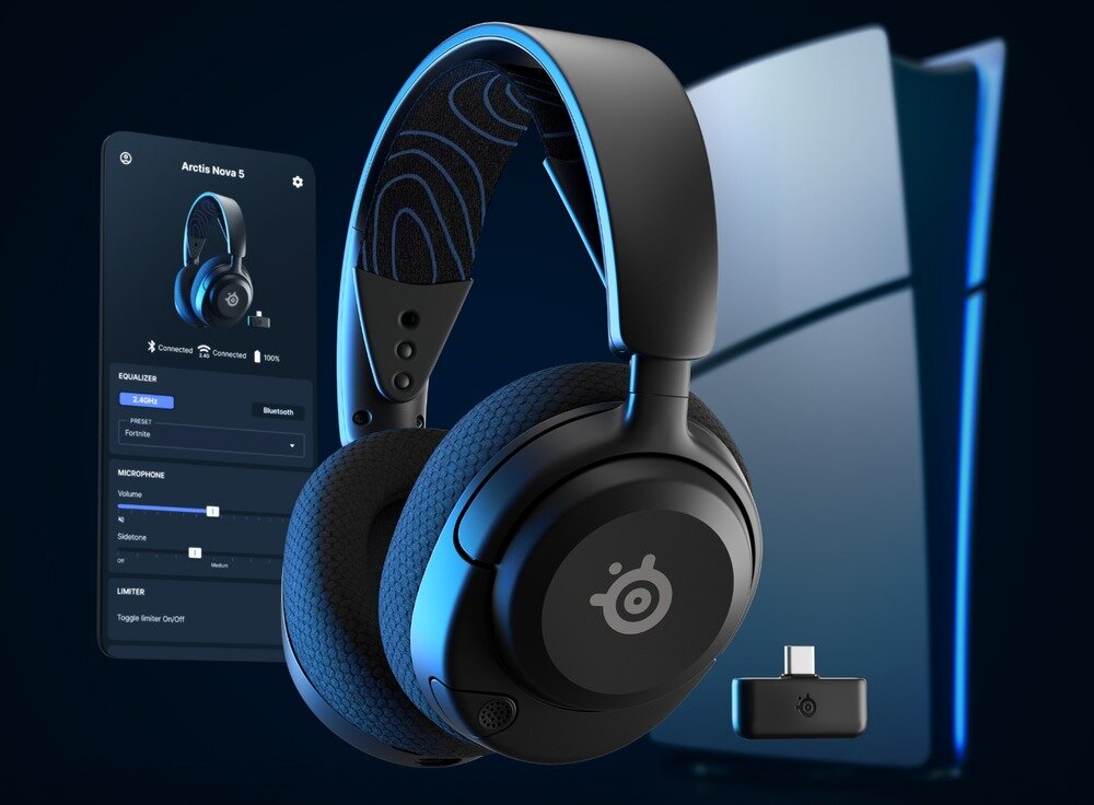 Słuchawki STEELSERIES Arctis Nova 5 Wireless     opis