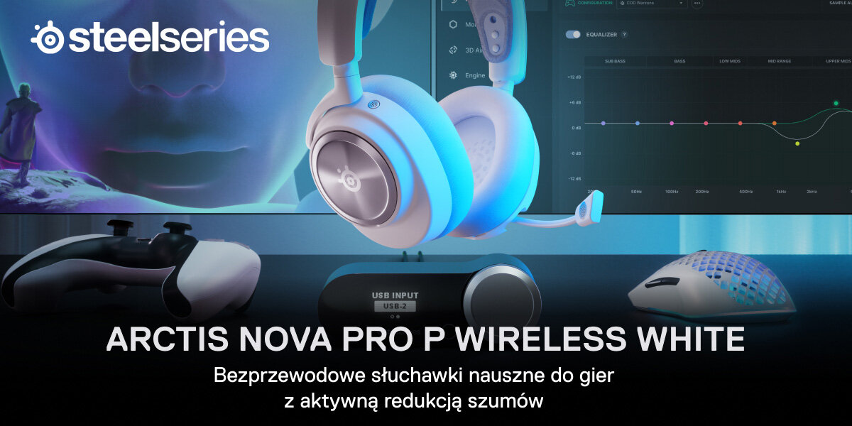 Słuchawki STEELSERIES Arctis Nova Pro Wireless 