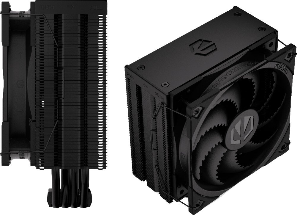 Chłodzenie CPU ENDORFY Fera 5 Black wygląd wysokość kolor