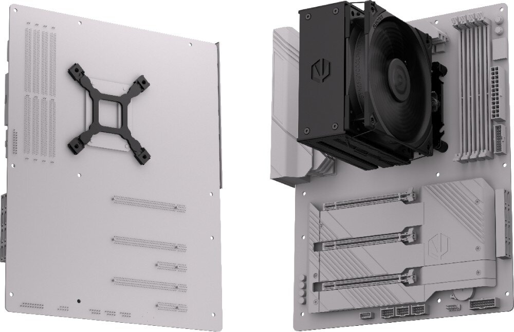 Chłodzenie CPU ENDORFY Fera 5 Black montaż ramka kompatybilność pasta