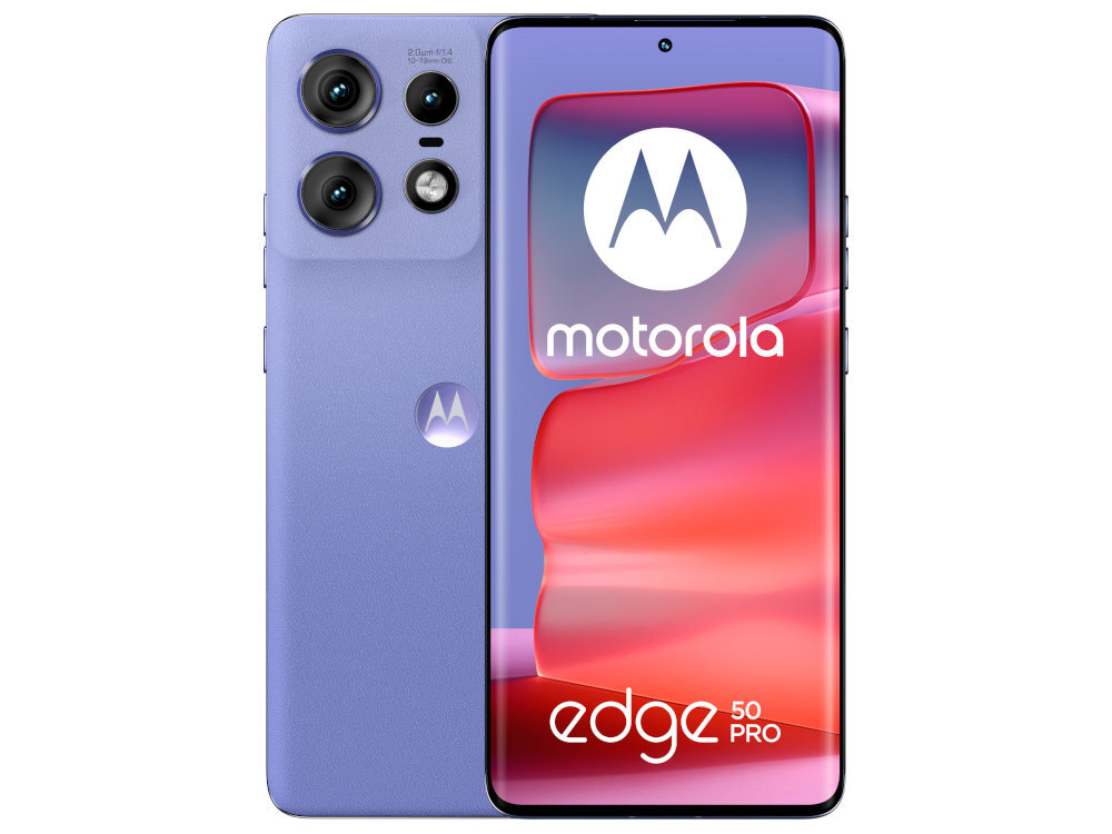 Smartfon MOTOROLA Edge 50 Pro wytrzymałego szkłaochronie klasy IP68 kurz i zanurzenie w wodzie