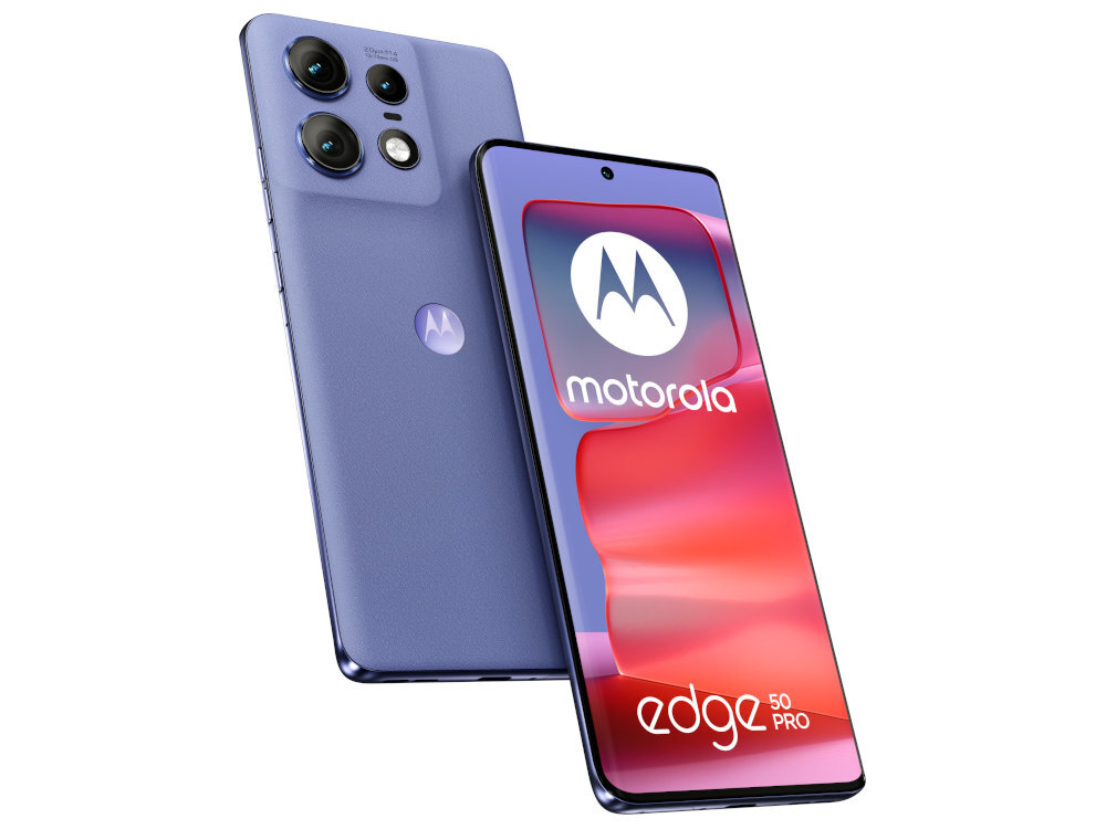 Smartfon MOTOROLA Edge 50 Pro aplikacji Moto Secure zarządzać zabezpieczeniami sieciowymi, kontrolować uprawnienia aplikacji tajny folder