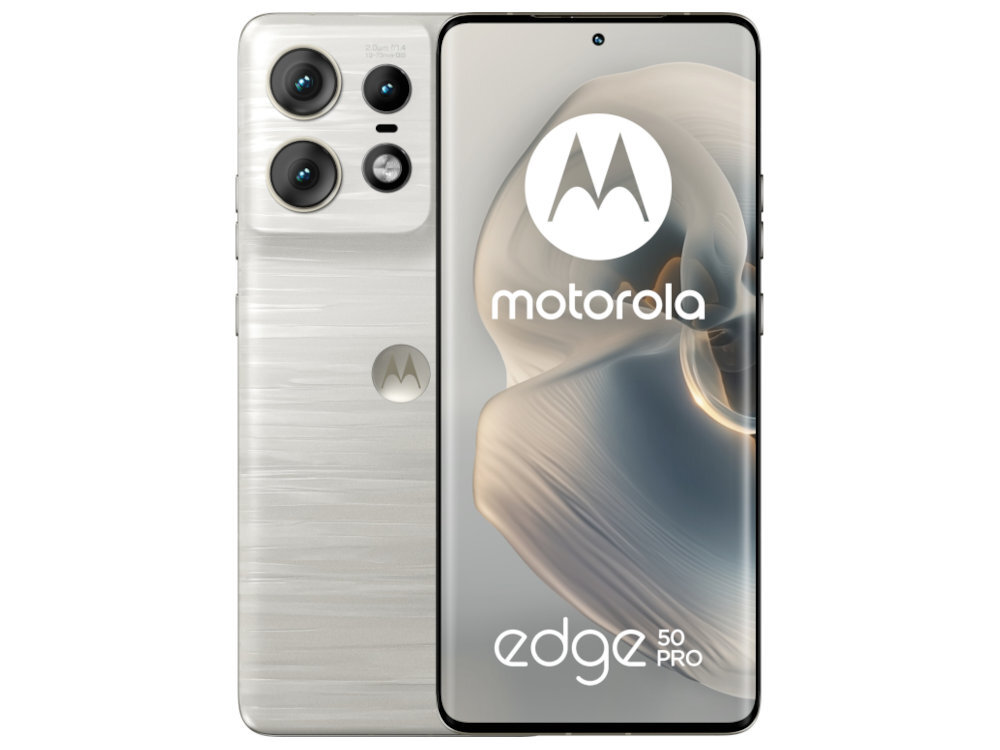 Smartfon MOTOROLA Edge 50 Pro wytrzymałego szkłaochronie klasy IP68 kurz i zanurzenie w wodzie
