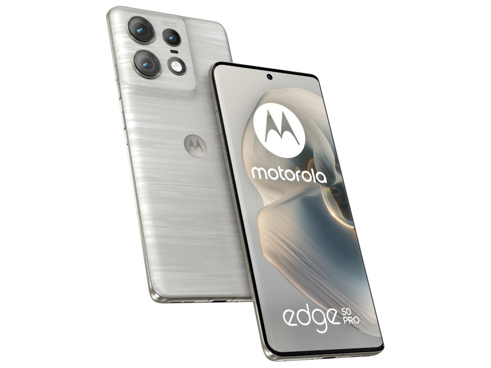Smartfon MOTOROLA Edge 50 Pro aplikacji Moto Secure zarządzać zabezpieczeniami sieciowymi, kontrolować uprawnienia aplikacji tajny folder