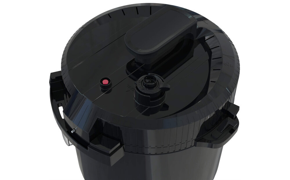 Szybkowar TURBOTRONIC TT-DPC9 Czarny Bezpieczeństwo komfort Blokada pokrywy Odprowadzanie ciepła 10 otworów