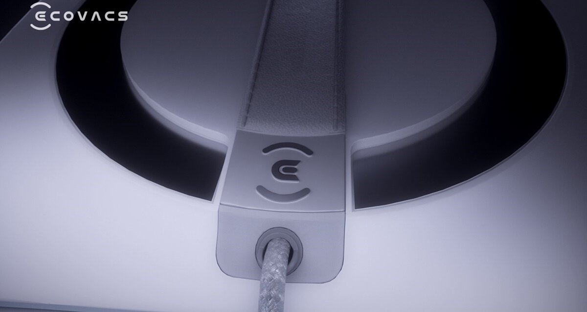 Optymalna moc ssania 2800 Pa bezpieczne mycie okien Robot do mycia okien ECOVACS WINBOT W2