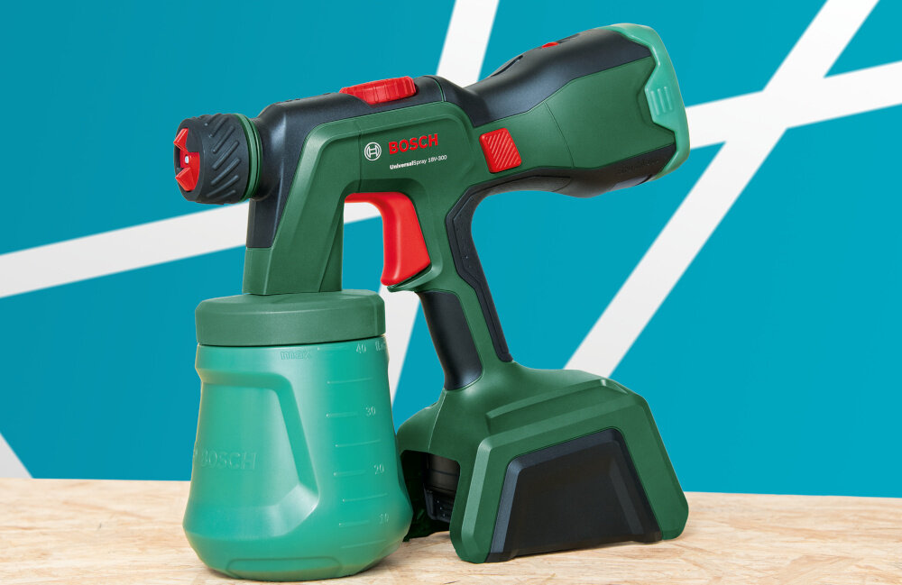 Pistolet natryskowy BOSCH UniversalSpray 18V-300 0.603.208.100 profesjonalne rezultaty wygodne malowanie