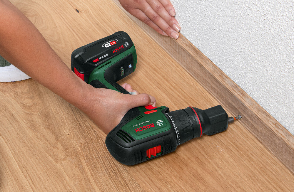 Wiertarko-wkrętarka BOSCH AdvancedDrill 18V-80 Quicksnap 06039E2000 22-pozycyjna regulacja momentu obrotowego wlacznik wieksza kontrola