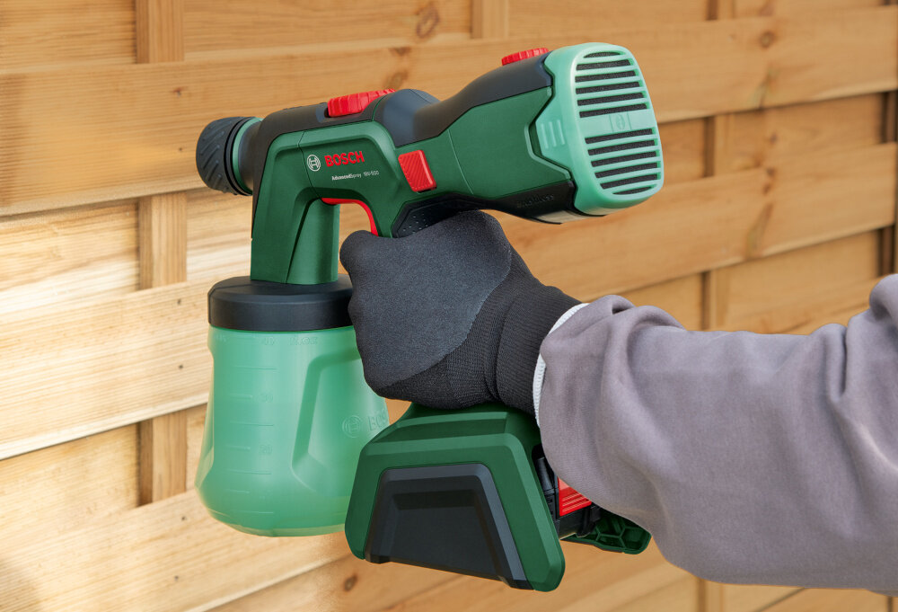 Pistolet natryskowy BOSCH AdvancedSpray 18V-500 0.603.208.200 profesjonalne rezultaty wygodne malowanie