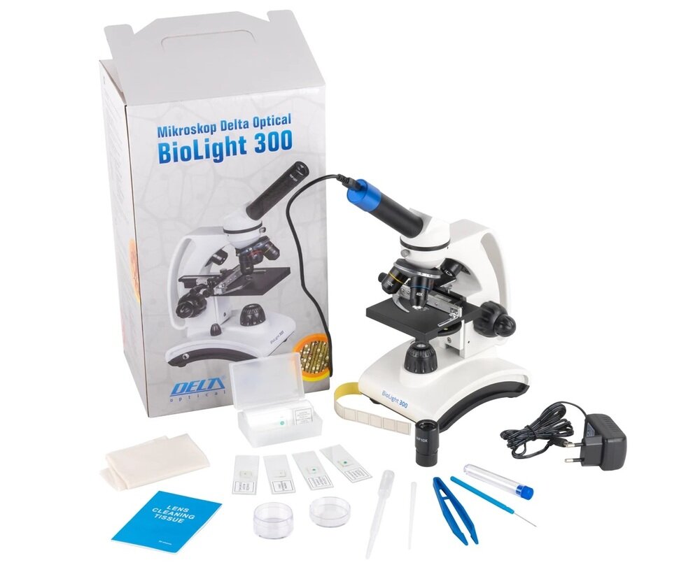 Mikroskop DELTA OPTICAL BioLight 300 Wyposażenie