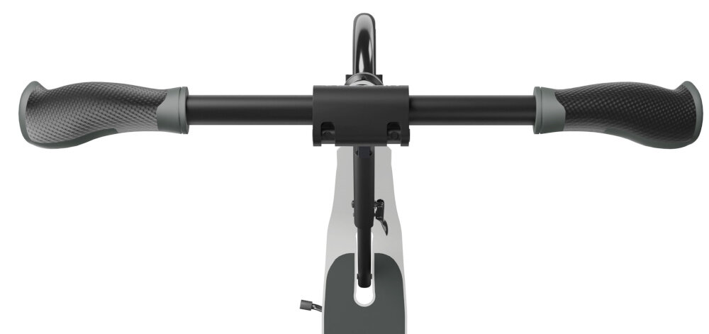 Hulajnoga HUDORA BigWheel Advanced 205 Czarno-szary uchwyty antyposlizgowy material pewny chwyt nie powoduje otarc plynna regulacja kierownicy w zakresie 79/86/92/98/104 cm