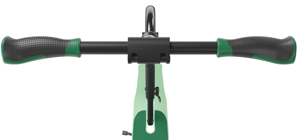 Hulajnoga HUDORA BigWheel Advanced 205 Czarno-zielony uchwyty antyposlizgowy material pewny chwyt nie powoduje otarc plynna regulacja kierownicy w zakresie 79/86/92/98/104 cm