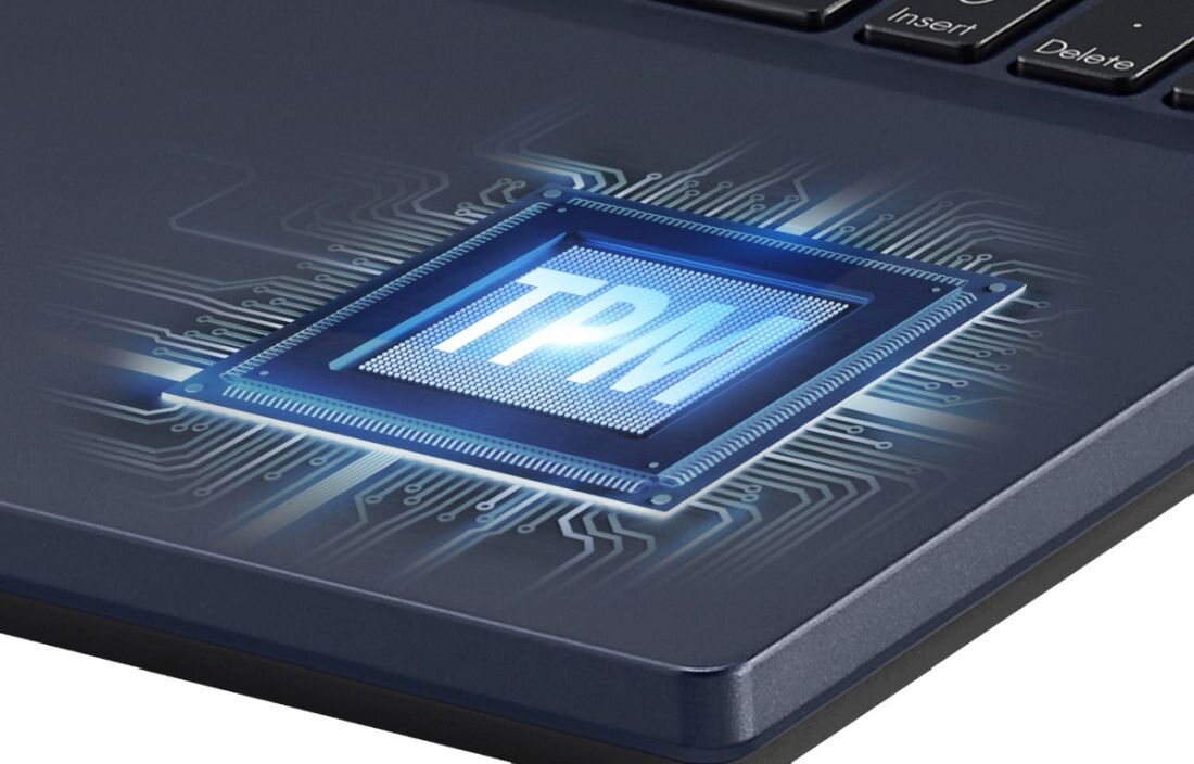 Laptop ASUS ExpertBook B1402CVA - zabezpieczenia czytnik linii papilarnych podczerwień TPM