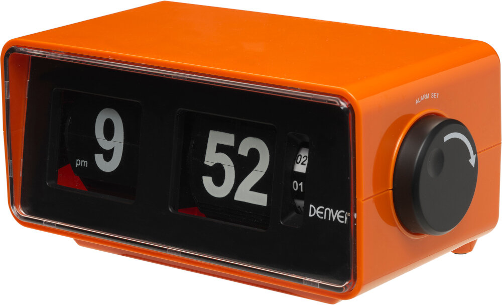 Radiobudzik DENVER CR-425 - Klapkowy mechanizm