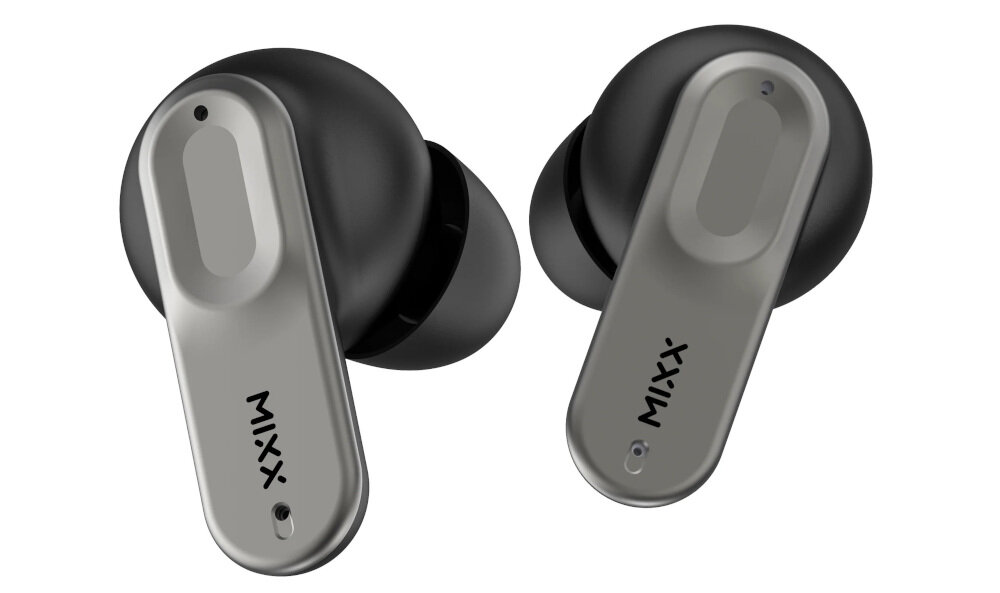 Słuchawki dokanałowe MIXX Streambuds Ultra Mini - Zawsze pod ręką, słuchawki dokanałowe na białym tle