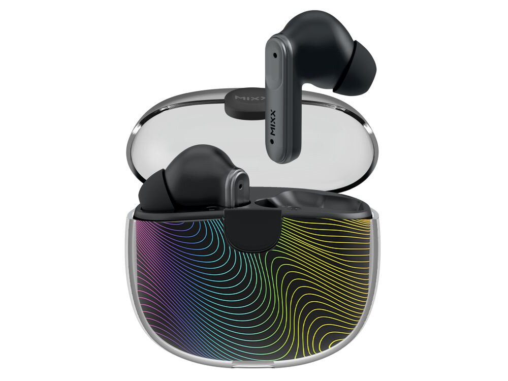 Słuchawki dokanałowe MIXX Streambuds Colourchroma 3 sterowanie dotykowe panele gesty