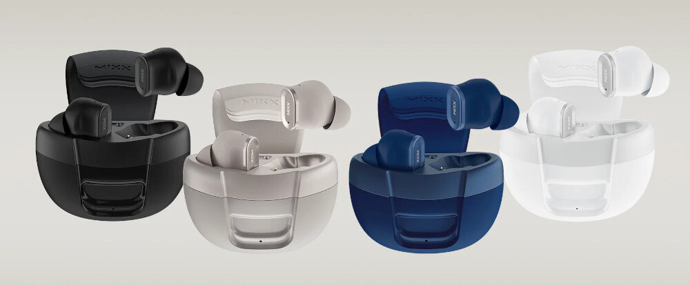Słuchawki dokanałowe MIXX Streambuds Solo 1 design komfort lekkość dźwięk jakość wrażenia słuchowe ergonomia lekkość sport aktywność podróże czas pracy działanie akumulator
