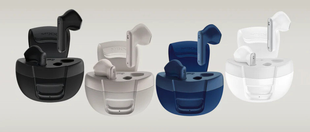 Słuchawki douszne MIXX Streambuds Solo 2 design komfort lekkość dźwięk jakość wrażenia słuchowe ergonomia lekkość sport aktywność podróże czas pracy działanie akumulator