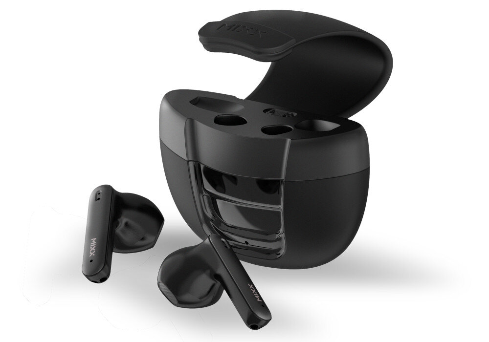 Słuchawki douszne MIXX Streambuds Solo 2 etui ladujace lekkie kompaktowe przenoszenie uzywanie sluchawki
