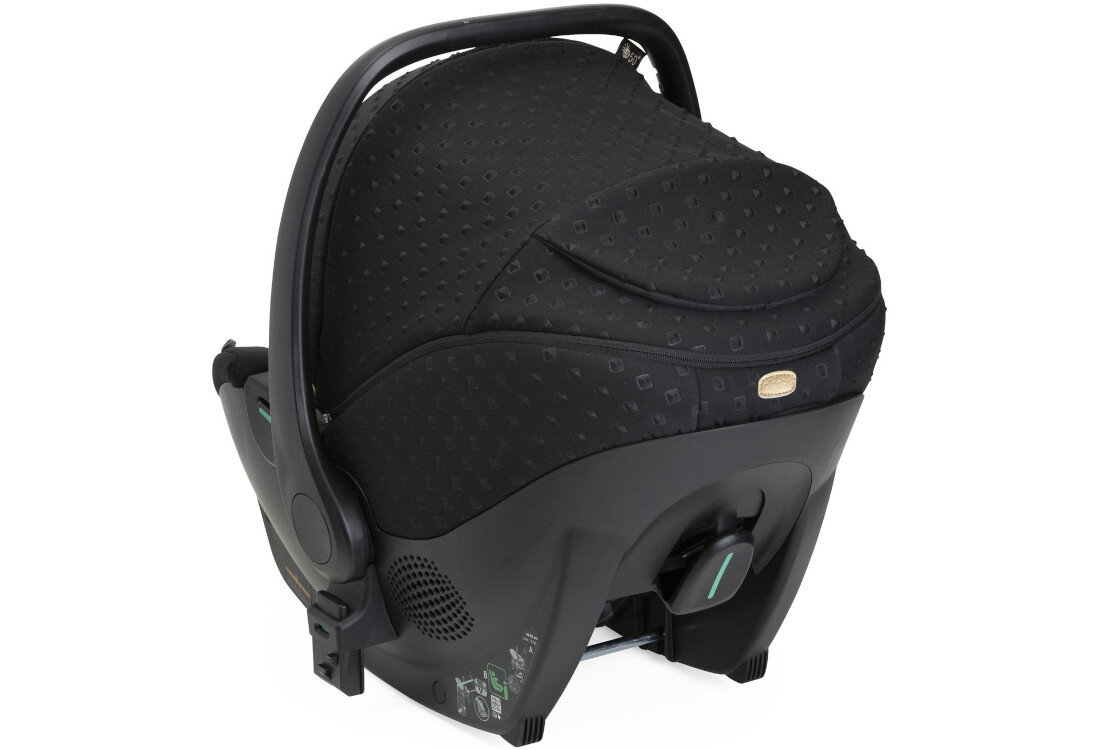 Fotelik samochodowy CHICCO Kory Essential (0-13 kg) Czarny Daszek UV50+ wodoodporny przeciwdeszczowy okienko
