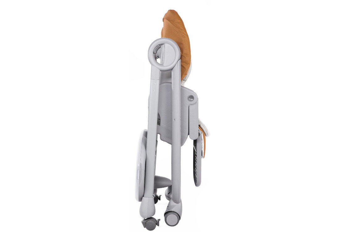 Krzesełko do karmienia CHICCO Polly Magic Relax Almond miejsce składanie przestrzeń wygoda komfort przechowywanie