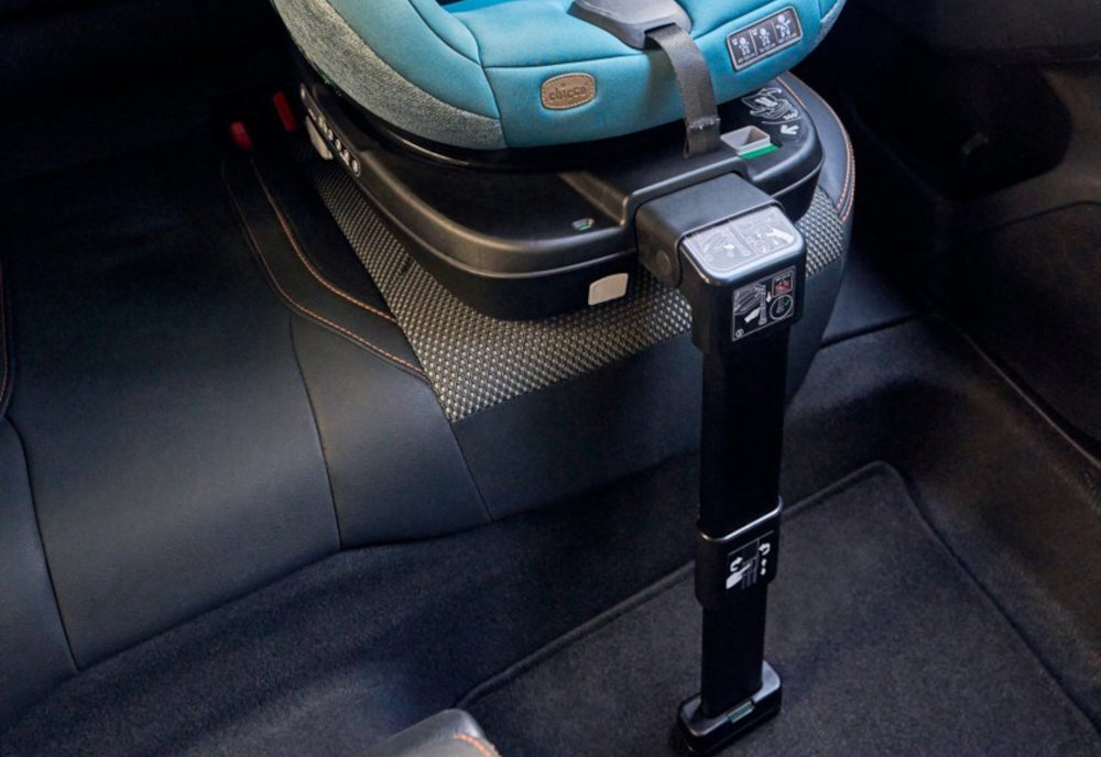 Fotelik samochodowy CHICCO Seat3Fit I-Size Air (0-25 kg) Czarny System Isofix noga wsperająca przeznaczenie wiek wzrost instalacja