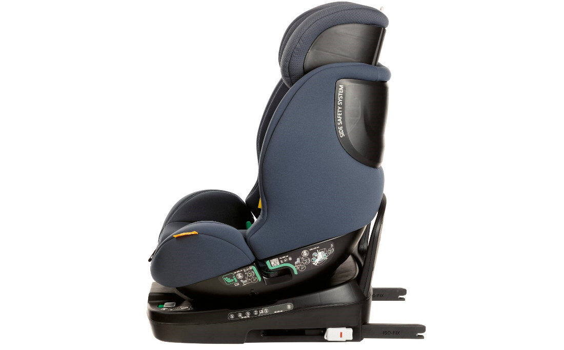 Fotelik samochodowy CHICCO Seat3Fit I-Size (0-25 kg) Czarno-szary System ochrony bocznej uderzenie redukcja siła