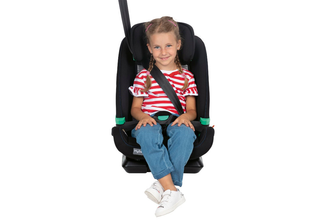 Fotelik samochodowy CHICCO MySeat I-Size Air (9-36 kg) Czarny wzrost dostosowanie trzy pozycje odchylenia Regulowany zagłówek 13 pozycji