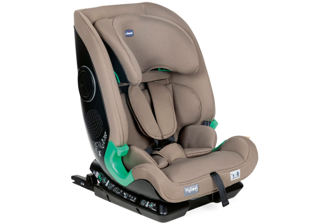 Fotelik samochodowy CHICCO MySeat I-Size Air (9-36 kg) Beżowy Funkcje bezpieczeństwa system ochrony Side Safety System ochrona