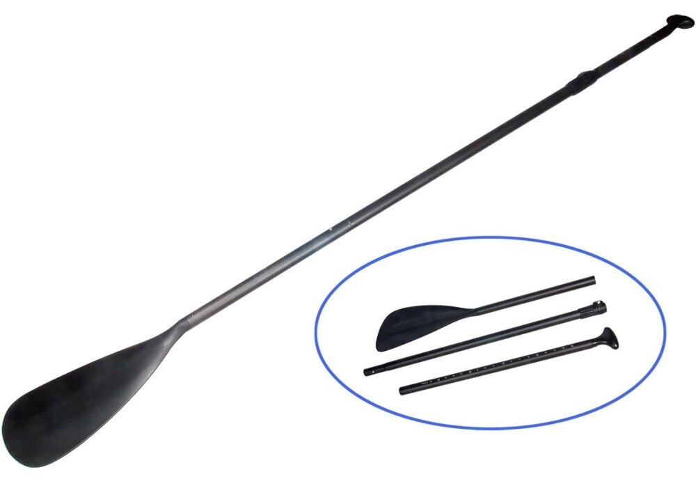 Deska SUP ENERO 1054001 300 x 76 x 15 cm wioslo 3-czesciowe aluminiowe uchwyty z materialu TPR regulacja w zakresie do 165 do 208 cm