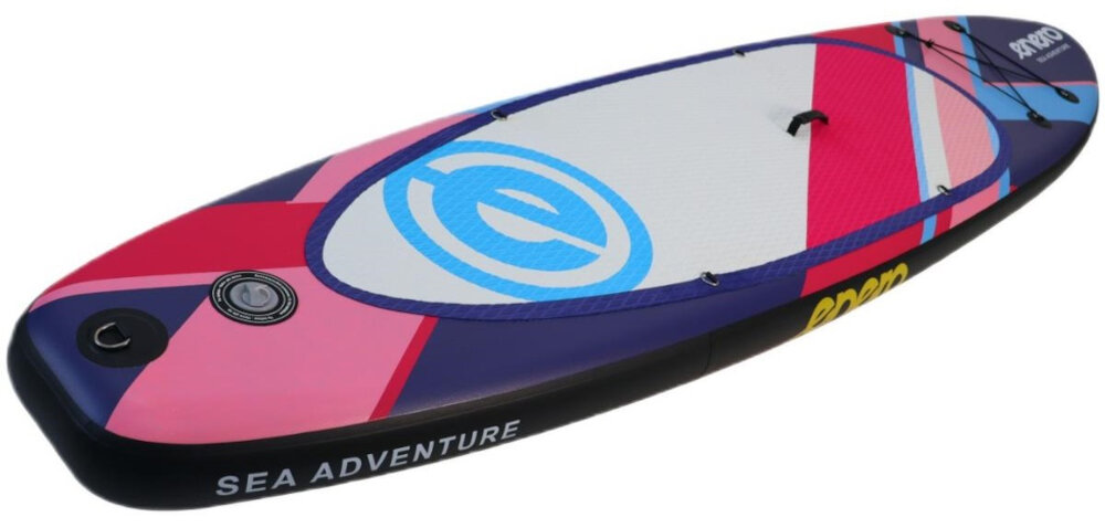 Deska SUP ENERO 1054056 320 x 76 x 15 cm sport dla kazdego do cwiczenia rownowagi i poprawy stabilnosci wydolnosci zdrowie zaangazowanie wszystkich miesni korzystanie na spokojnych wodach