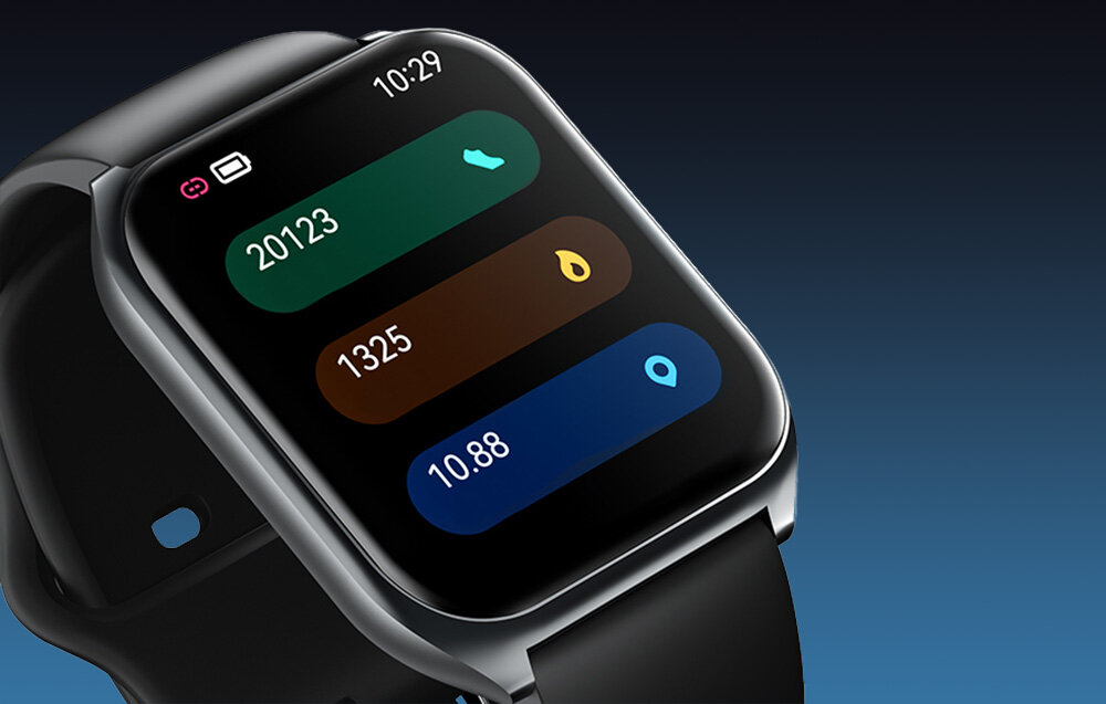 Smartwatch HAYLOU LS02 Pro zdrowie monitoring poziom nasycenie krwi tlenem kalendarz miesiaczkowy monitoring snu