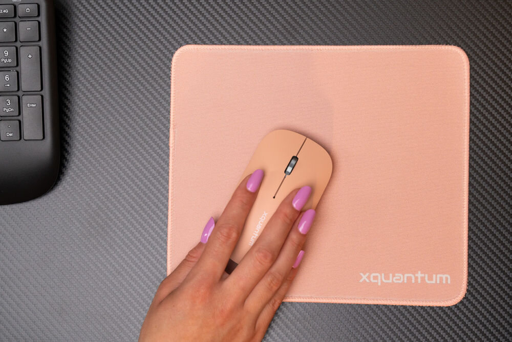 Mysz XQUANTUM WM400P łączność 2,4 GHz Bluetooth do 4 urządzeń