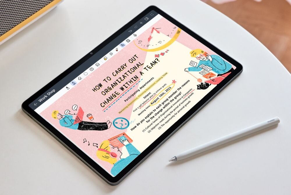 TABLET HUAWEI MATEPAD 11.5 53013WDU SD7G1 8X 8GB 256 WIFI HMS GREY PAPER   ekran bateria aparat procesor ram pamięć pojemność rozdzielczość zdjęcia filmy opis dane cechy blokady system łączność wifi bluetooth obudowa szkło odporność porty muzyka transfer sieć przekątna matryca waga czujniki oled amoled ips 
