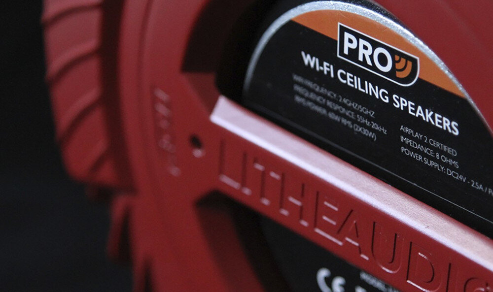 Głośnik instalacyjny LITHE AUDIO Pro IP44 6.5 - aplikacja DSP