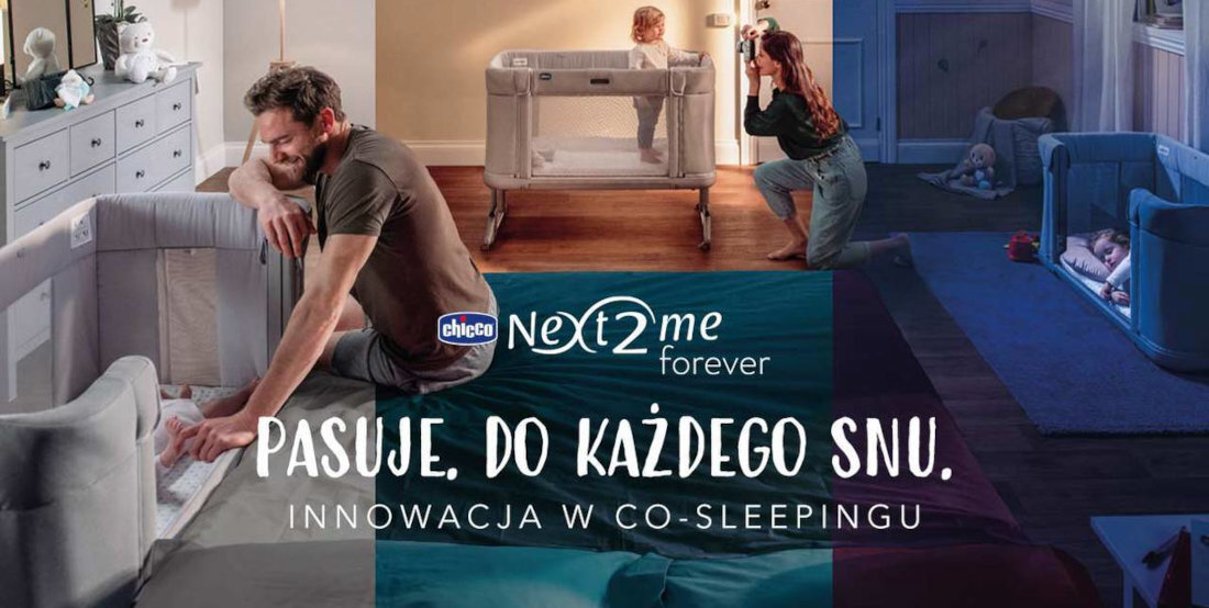 Łóżeczko dostawne CHICCO Next2Me Forever Ciemnoszary