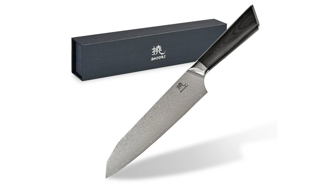 Nóż SHIORI Hiashi Santoku