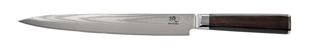 Nóż SHIORI Sashimi twardość wyważenie odporny zniekształcenia uszkodzenia precyzja