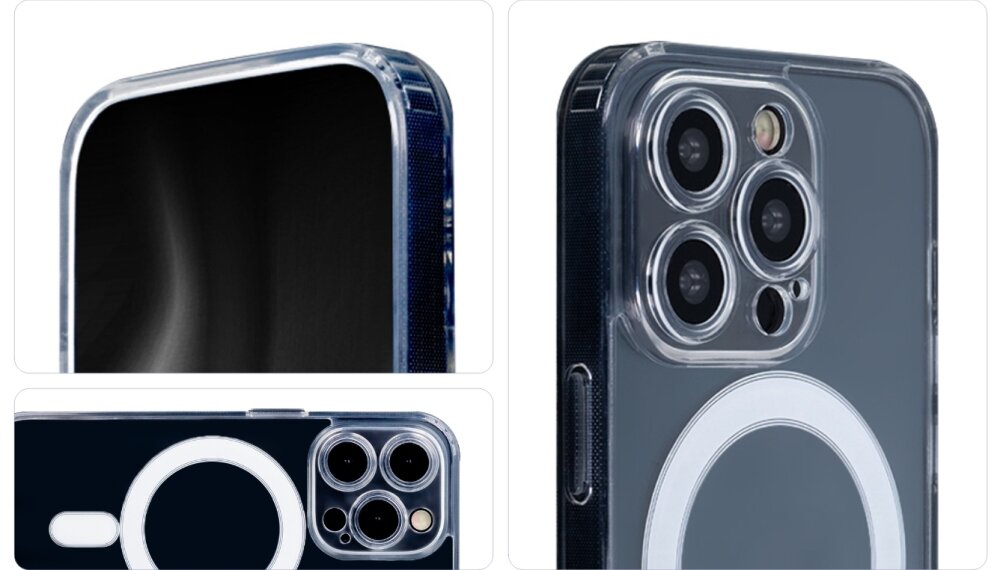 Etui TECTO SHIELD Clear Guard Mag do Apple iPhone 14 Pro Transparentny komfort funkcjonalnosc smuklosc lekkosc ladowarki indukcyjne