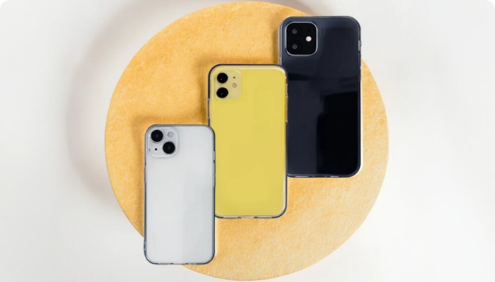 Etui TECTO SHIELD Crystal Clear wyglad design kolor iphone