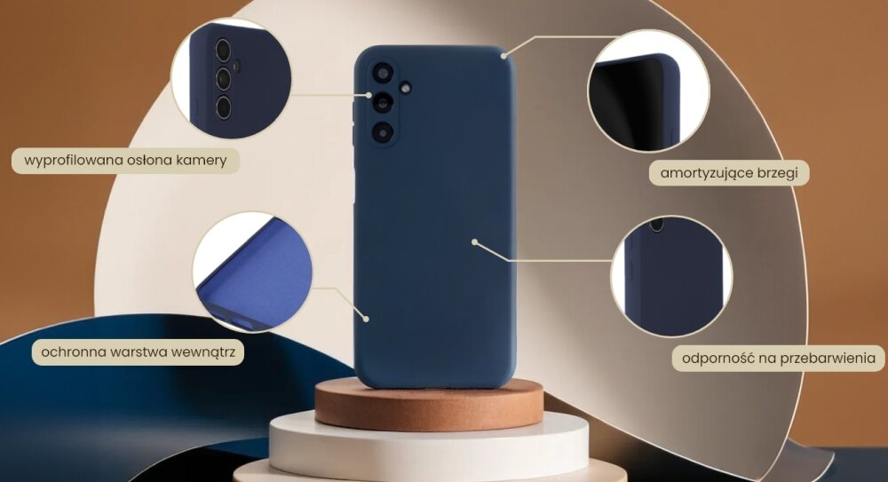 Etui TECTO SHIELD Silicon Soft ochrona material tpu grubosc nakladki narozniki wzmocnienie pierscien palec