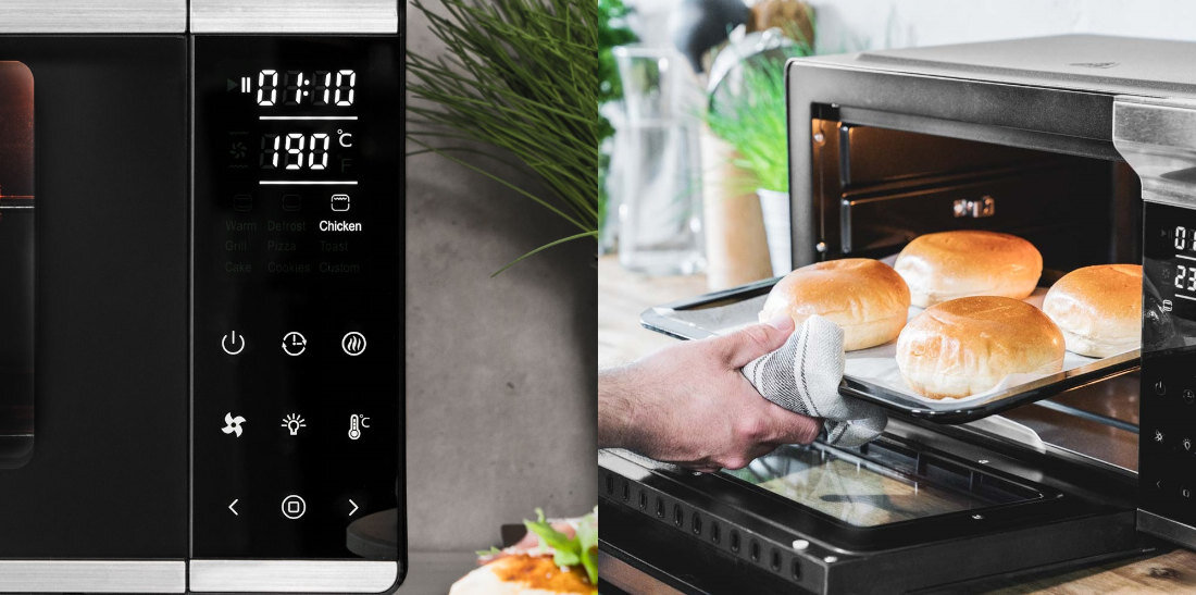 Piekarnik GASTROBACK 42814 4 funkcje opiekania opiekanie termoobieg cyrkulacja powietrza rezultaty