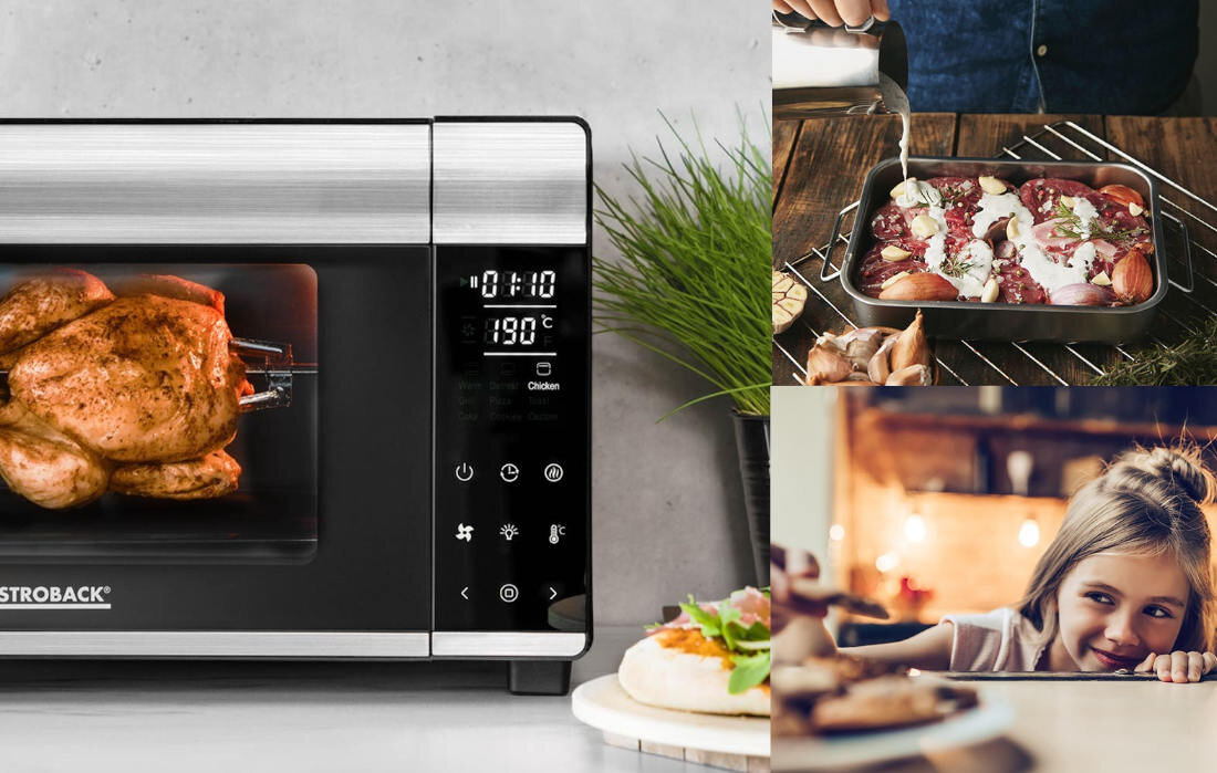 Piekarnik GASTROBACK 42814 9 gotowych programow 1 program wlasny 