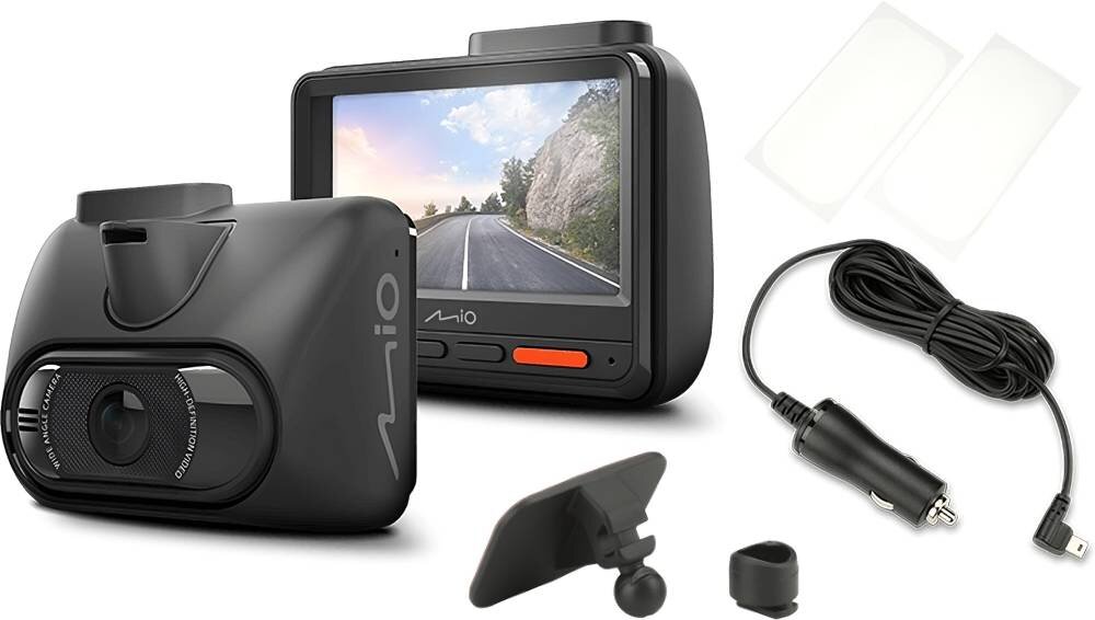 Wideorejestrator MIO MiVue 935W Czarny opakowanie zestaw