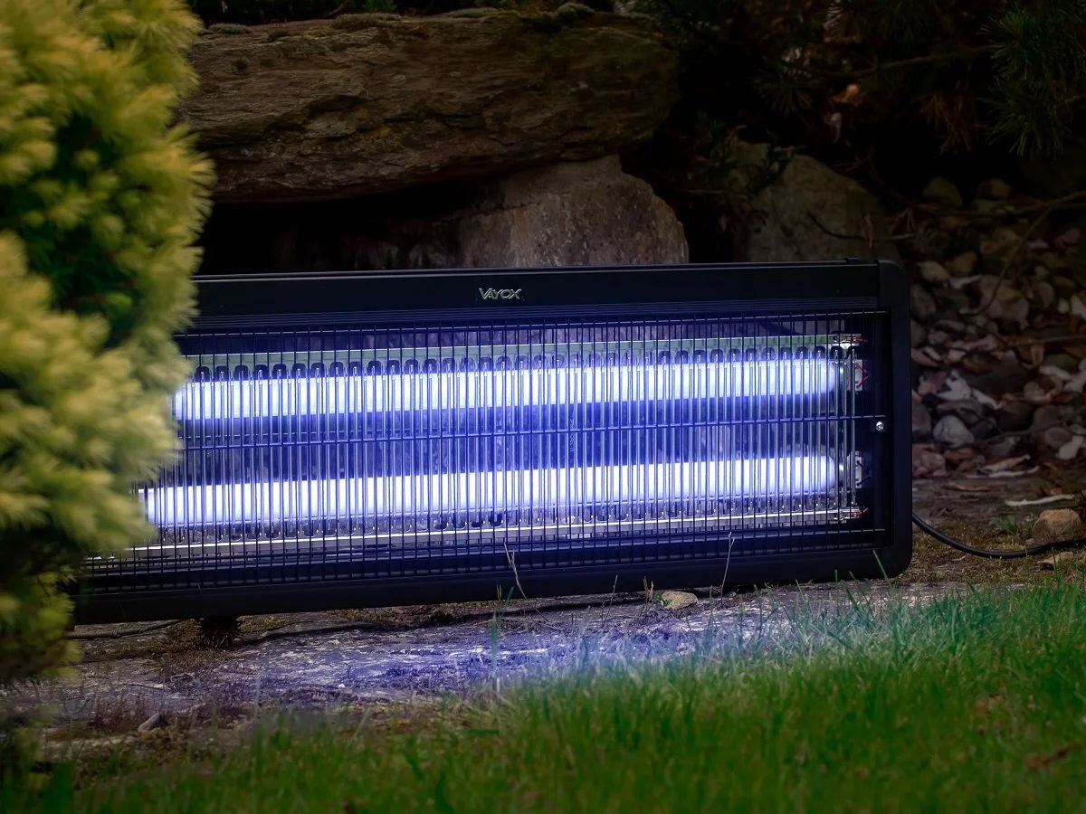 Lampa owadobójcza VAYOX IKV-40W kompaktowa świetlówki siatka rażąca prądem