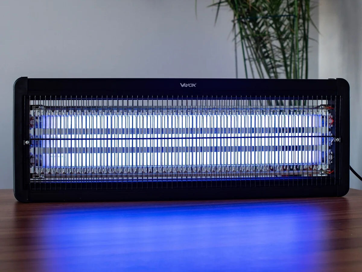 Lampa owadobójcza VAYOX IKV-60W kompaktowa świetlówki siatka rażąca prądem
