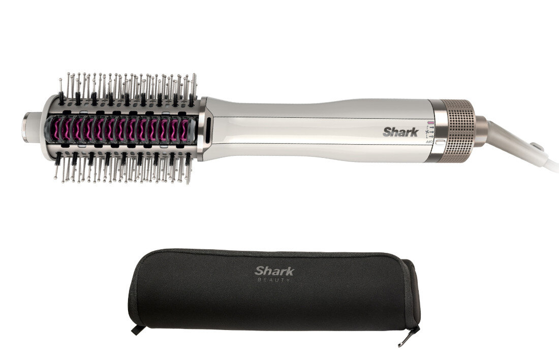 Suszarko-lokówka SHARK HT202EU SmoothStyle 40 mm 900 W Praktyczne rozwiązanie Etui do przechowywania ułatwiając podróżowanie i stylizację 